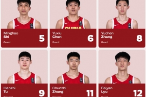 媒体人:面对高密度连轴战,中国U17男篮队员们全力以赴