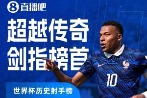 梅西仅差两球！姆巴佩进球18场17球，超越克洛泽位居历史第二